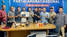 Pangja Hangtiga Pawelloy resmi menakhodai DPD PAN Kabupaten Lingga. Foto: Istimewa 