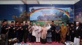 Wali Kota Tanjungpinang, Hj. Rahma, S.IP.,M.M, mengajak Persatuan Perantau Minang Kepulauan Riau (PPMK) agar terus bersinergi dengan pemerintah untuk kemajuan daerah. Foto: Diskominfo Tanjungpinang 