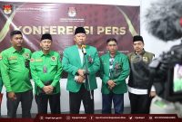 DPW PPP Kepulauan Riau daftar di KPU Kepri. Foto: KPU 