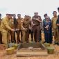 Peletakan batu pertama (Ground Breaking) Pembangunan Gedung Rawat Inap Jiwa dan Perkantoran Rumah Sakit Khusus Jiwa dan Ketergantungan Obat (RSKJKO) Engku Haji Daud (EHD) Provinsi Kepulauan Riau di Tanjung Uban, Bintan. Foto: Diskominfo Kepri 