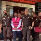 Menteri Komunikasi dan Informatika (Menkominfo) Johnny G Plate selesai menjalani pemeriksaan kasus korupsi BAKTI Kominfo. Foto/MPI