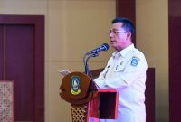 Gubernur Ansar Buka Rapat Koordinasi Penguatan Aparat Pengawasan Intern Pemerintah (APIP) se-Provinsi Kepri dan Jambi di Aula Wan Seri Beni, Kantor Gubernur Kepri, Dompak. Foto: Diskominfo Kepri 