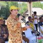 Cen sui lan Resmikan jembatan gantung kabupaten Lingga. Foto: sinarkepri