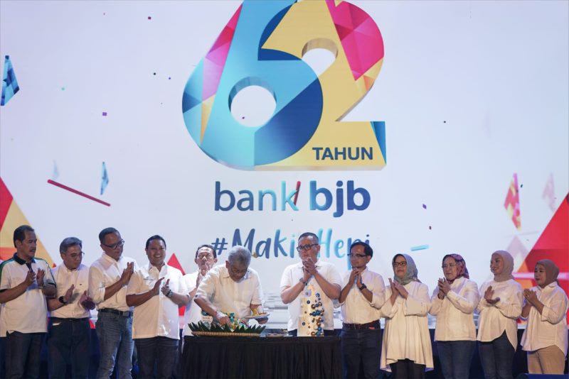 PT Bank Pembangunan Daerah Jawa Barat dan Banten Tbk (BJBR) atau bank bjb tahun ini genap berusia 62 tahun. Foto: bank bjb untuk INIKEPRI.COM 