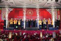 Anggota DPR RI dari Partai Golkar Dapil Kepulauan Riau Cen Sui Lan menghadiri Pelantikan dan Pengukuhan Dewan Pengurus Yayasan Marga Zhang Batam. Foto: Istimewa