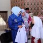 Wali Kota Tanjungpinang Rahma menegaskan kembali bahwa pemerintah kota Tanjungpinang masih, dan akan tetap melaksanakan program pengadaan baju seragam gratis untuk peserta didik baru di tingkat SD dan SMP.  Foto: Diskominfo Tanjungpinang 