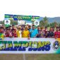 Penutupan Kejuaraan Sepak Bola Piala Gubernur Kepri Tahun 2023 Zona Kabupaten Bintan di Lapangan Sepak Bola Asyura Gunung Lengkuas Km.20 Kijang, Kabupaten Bintan. Foto: Diskominfo Kepri