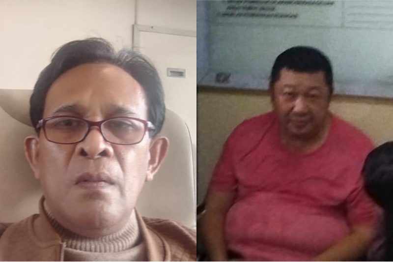 Ketua umum Peradi Bersatu Dr. Boy Kanu (kiri) dan bos PT MRS Jhoni Ong. Foto: Istimewa