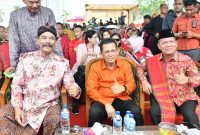 Gubernur Kepulauan Riau H. Ansar Ahmad menghadiri halal bihalal Paguyuban Jawa di Batam yang tergabung dalam 