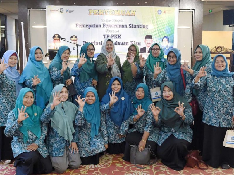 Ketua TP-PKK Provinsi Kepulauan Riau Hj. Dewi Kumalasari Ansar membuka pertemuan bersama Kader PKK Kota Batam guna membahas tentang Penanganan Stunting di Kota Batam Tahun 2023 di Hotel Sahid Batam Center, Batam, Selasa (30/5). Foto: Diskominfo Kepri
