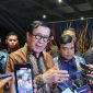 Menteri Hukum dan Hak Asasi Manusia (Menkumham) Yasonna H. Laoly di Discovery Hotel Ancol, Jakarta, Kamis (1/6/2023). Foto: ANTARA/Fath Putra Mulya