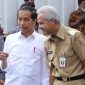 Presiden Joko Widodo dan Ganjar Pranowo. Foto:Istimewa 