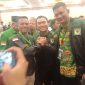 Ketua Pengurus Wilayah Gerakan Pemuda Ka'bah (GPK) Kepulauan Riau, Muhammad Yasin Fahriza (kanan) berfoto bersama Ketua PP GPK. Foto: Istimewa 