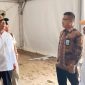 Menteri Koordinator Pembangunan Manusia dan Kebudayaan (Menko PMK) Muhadjir Effendy saat meninjau kemah yang disediakan untuk jemaah haji Indonesia. Foto: Kemenko PMK