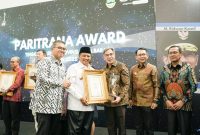 PT Bank Pembangunan Daerah Jawa Barat dan Banten, Tbk (bank bjb) kembali menorehkan prestasi. Kali ini, bank bjb memperoleh penghargaan Paritrana Award Tingkat Daerah Provinsi Jawa Barat 2022. Foto: bank bjb untuk INIKEPRI.COM 