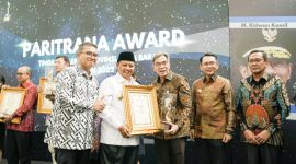 PT Bank Pembangunan Daerah Jawa Barat dan Banten, Tbk (bank bjb) kembali menorehkan prestasi. Kali ini, bank bjb memperoleh penghargaan Paritrana Award Tingkat Daerah Provinsi Jawa Barat 2022. Foto: bank bjb untuk INIKEPRI.COM 