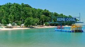 Kepri Coral, salah satu destinasi wisata di Kota Batam. Foto: Kompas 