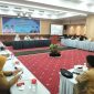Dinas Pemuda dan Olahraga Kota Tanjungpinang, menggelar rapat tim koordinasi lintas sektor tentang penyelenggaraan pelayanan kepemudaan di Kota Tanjungpinang, Selasa (6/6/2023) di Hotel Aston Tanjungpinang. Foto: Diskominfo Tanjungpinang 
