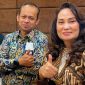 Cen Sui Lan Anggota DPR RI Fraksi Golkar Dapil Kepri bersama Iwan Supriyanto Dirjen Perumahan dan Hedy Rahardian Dirjen Bina Marga usai Raker Komisi V DPR RI dengan Menteri PUPR Basuki Hadi Mulyono. Foto: suaraserumpun.com