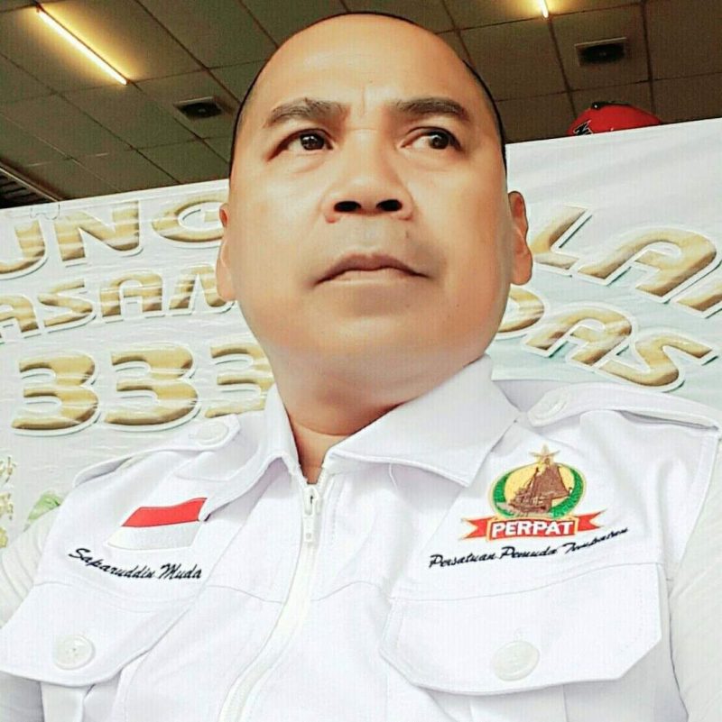 Pendiri Perpat Saparuddin Muda. Foto: Istimewa 