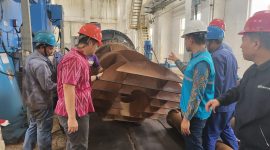 PLN Batam bergerak cepat mengerahkan berbagai upaya untuk memulihkan gangguan yang terjadi pada pembangkit listrik tenaga uap (PLTU) Tanjung Kasam di Batam. Foto: PLN Batam untuk INIKEPRI.COM 