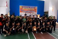 Pengurus Forum Komunikasi (Forkom) Sragen - Batam resmi dikukuhkan Ki Lurah Punggowo Soerya Respationo melalui Ki Carik Sulistyana dan disaksikan secara langsung Ketua Umum Forkom warga se-Jawa Tengah di Kota Batam, Nuryanto di Aula Gedung Olahraga Sei Jodoh, pada Minggu (11/6/2023) siang. Foto:INIKEPRI.COM 