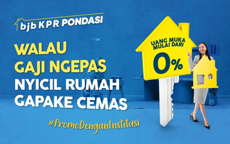 bank bjb Gelar Promo bjb KPR Pondasi dengan Berbagai Keuntungan. Foto: bank bjb untuk INIKEPRI.COM 