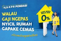 bank bjb memperkenalkan program khusus KPR yang disebut 