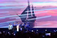 Presiden Joko Widodo saat peluncuran Rancangan Rencana Pembangunan Jangka Panjang Nasional (RPJPN) 2025-2045 di Djakarta Theater, Jakarta pada, Kamis (15/6/2023). Foto: BPMI Setpres