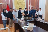 KPU saat menerima audiensi Pengurus Nasional Asosiasi Media Siber Indonesia (AMSI) di gedung KPU, Jalan Imam Bonjol Jakarta, Kamis 15 Juni 2023. Foto: AMSI