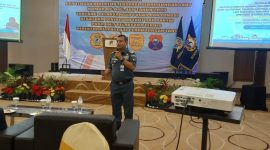 Direktorat Jenderal Perhubungan Laut (Ditjen Hubla) Kementerian Perhubungan (Kemenhub) melalui Direktorat Penjagaan Laut dan Pantai melaksanakan sosialisasi aturan baru terkait pelaksanaan tugas dan fungsi penjagaan laut dan pantai. Foto: Istimewa 