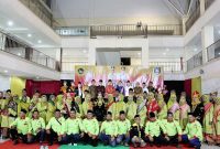 Wakil Wali Kota Batam Amsakar Achmad menghadiri pelantikan pengurus Perkumpulan Suku Tanjuang Batam (PTSB) asal Sumatera Barat Masa Bhakti 2023-2028 di Kepri Mall. Foto: MC Batam 