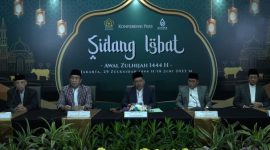 Kementerian Agama (Kemenag) menetapkan 1 Zulhijah 1444 Hijriyah (H) jatuh pada Selasa, 20 Juni 2023. Dengan ditetapkannya awal Zulhijah itu, maka Hari Raya Iduladha 1444 H jatuh pada Kamis, 29 Juni 2023. Foto:Istimewa 