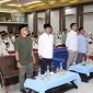 Wakil Wali Kota Batam Amsakar Achmad acara Wisuda Akbar Tahfidz Al-Qur’an Santri Yayasan Pendidikan Islam Berkah Sukses Cendikia (BSC) Batam di Pena Hall Batam Kota, Selasa (20/6/2023). Foto: MC Batam 