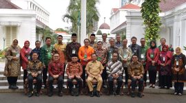 Wali Kota Tanjungpinang Rahma saat menghadiri soft launching Mall Pelayanan Publik Digital Nasional di Istana Wakil Presiden, Jakarta. Foto: Diskominfo Tanjungpinang 