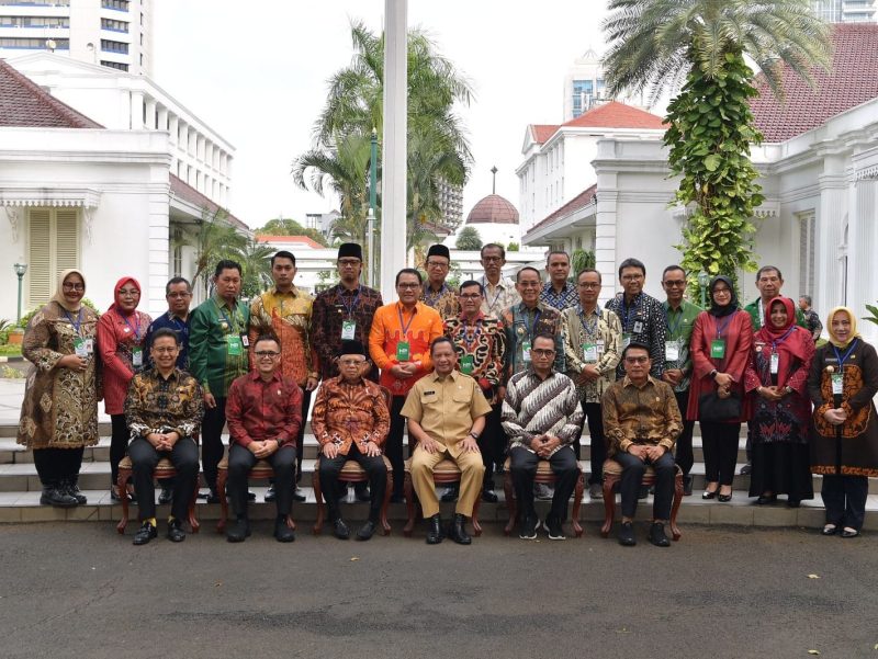 Wali Kota Tanjungpinang Rahma saat menghadiri soft launching Mall Pelayanan Publik Digital Nasional di Istana Wakil Presiden, Jakarta. Foto: Diskominfo Tanjungpinang 