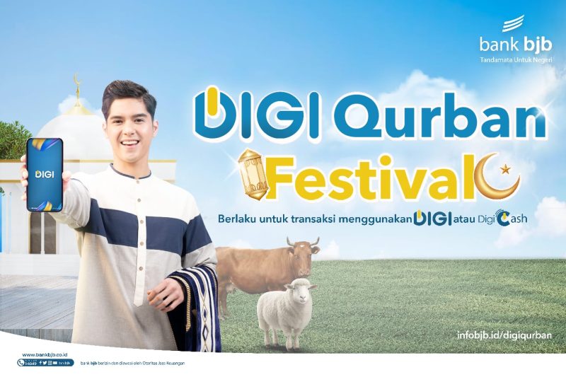 bank bjb menggelar program DIGI Qurban Festival. Program ini merupakan kolaborasi dengan sejumlah merchant yang tersebar di wilayah Bogor, Tangerang, Bandung, Garut, Pandeglang, Kabupaten Cirebon dan Serang - Banten. Foto: bank bjb untuk INIKEPRI.COM 