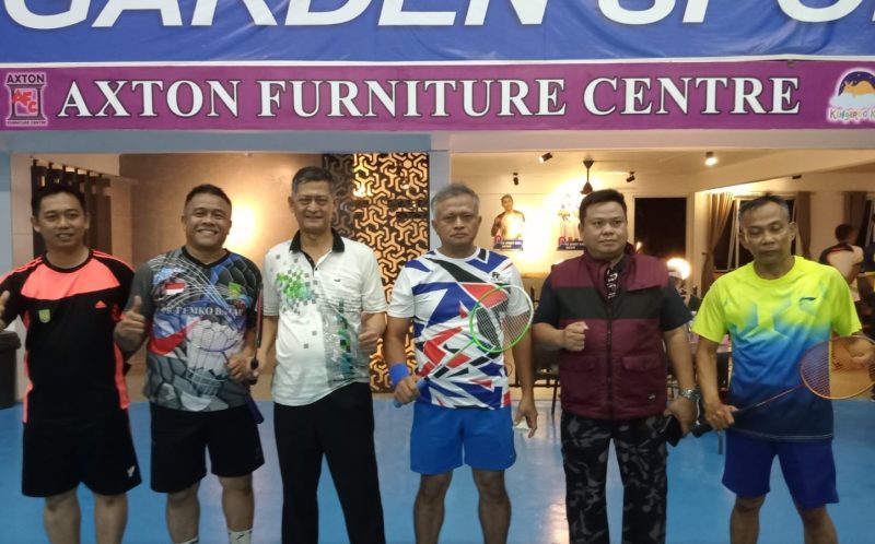 Turnamen badminton Batam Madani Cup 2023. Foto: INIKEPRI.COM 