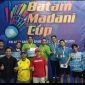 Atlet Badminton Sekretariat DPRD Batam Juarai Batam Madani Cup 2023. Foto: INIKEPRI.COM 