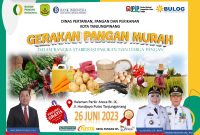 Dinas Pertanian, Pangan dan Perikanan (DP3) Kota Tanjungpinang, akan menggelar gerakan pangan murah di halaman parkir Areca Batu IX, Jalan Handjoyo Putro. Foto: Diskominfo Tanjungpinang 