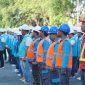 Jelang Hari Raya Idul Adha 1444 H, PT PLN Batam melaksanakan apel siaga keandalan dengan mengelar peralatan dan gelar pasukan. Foto: PLN Batam untuk INIKEPRI.COM 