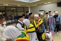 369 Jemaah Haji tiba di Batam. Foto: Istimewa 