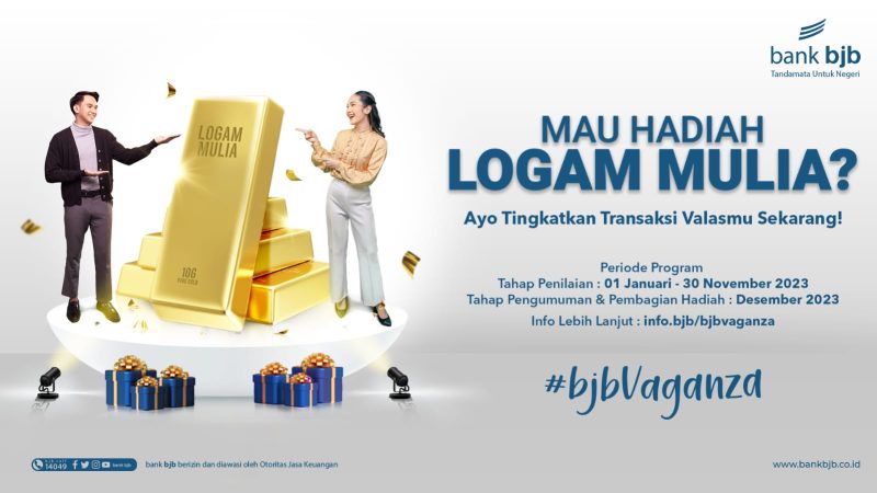 Kejutan menarik kembali dilakukan bank bjb. Kali ini, bank dengan kode emiten BJBR ini memberikan apresiasi kepada nasabah yang melakukan transaksi valuta asing. Foto: bank bjb untuk INIKEPRI.COM