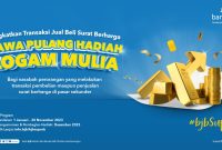 Bagi Anda yang ingin bertransaksi obligasi di pasar sekunder, jangan lewatkan kesempatan ini. bank bjb memberikan hadiah logam mulia untuk semua transaksi penjualan atau pembelian surat berharga melalui bank bjb. Foto: bank bjb untuk INIKEPRI.COM 