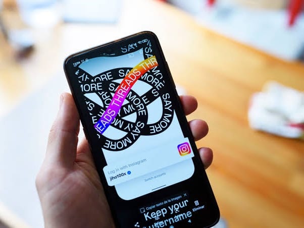 Aplikasi Threads Instagram. Foto:SHUTTERSTOCK