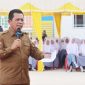 Gubernur Kepulauan Riau, Ansar Ahmad, menghadiri sosialisasi Pencegahan Stunting Pada Remaja melalui Program Generasi Emas Anti Stunting (GeMas) di SMAN 20 Mega Legenda, Kota Batam, pada Senin (10/7/2023). Foto: Diskominfo Kepri 