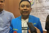 Ketua umum DPP KNPI Haris Pertama. Foto: Istimewa 