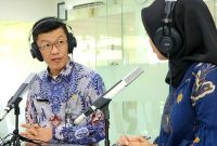 Jelang kick-off Hari Penyiaran Nasional Tahun 2023 dan Rakornas KPI yang digelar di Provinsi Kepulauan Riau, tema “Dari Perbatasan Bangun Siaran Ramah, Bermartabat dan Berbudaya” terus digaungkan Pemerintah Provinsi Kepulauan Riau melalui Dinas Komunikasi dan Informatika Provinsi Kepri dan Komisi Penyiaran Darah (KPID) Provinsi Kepri. Foto: Diskominfo Kepri 