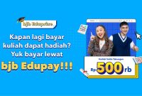 Menyambut semester baru tahun ajaran 2023, bank bjb menyiapkan hadiah menarik bagi mahasiswa melalui bjb Eduprize. Promo ini dapat diikuti oleh seluruh mahasiswa/i dari perguruan tinggi yang bekerja sama dengan bank bjb. Foto: bank bjb untuk INIKEPRI.COM 