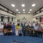 Pemerintah Kota (Pemko) Tanjungpinang menggelar penyambutan secara resmi jamaah haji Kota Tanjungpinang yang telah pulang ke tanah air. Kegiatan digelar di Aula Sultan Sulaiman Badrul Alamsyah Kantor Wali Kota, Senggarang, Jum'at (14/7/2023). Foto: Diskominfo Tanjungpinang 
